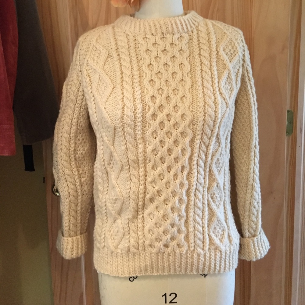 John Molloy Vintage 100% Irish Wool Sweater